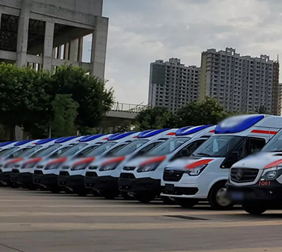 涞源县服务车队展示